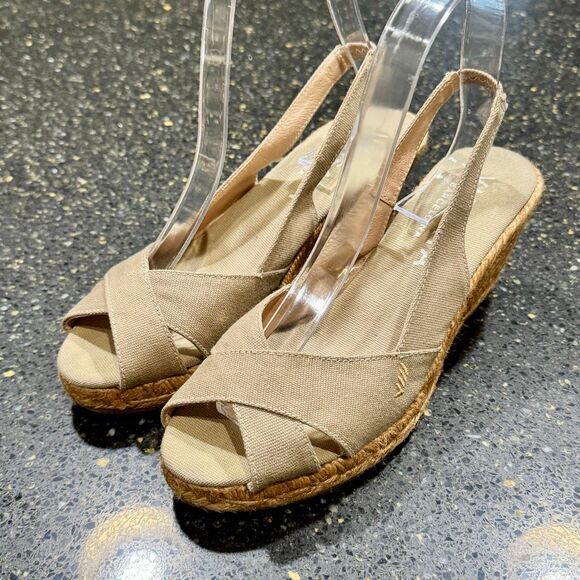 Viscata Calella Demi Wedge Slingback Espadrilles | 38 - Picture 1 of 9